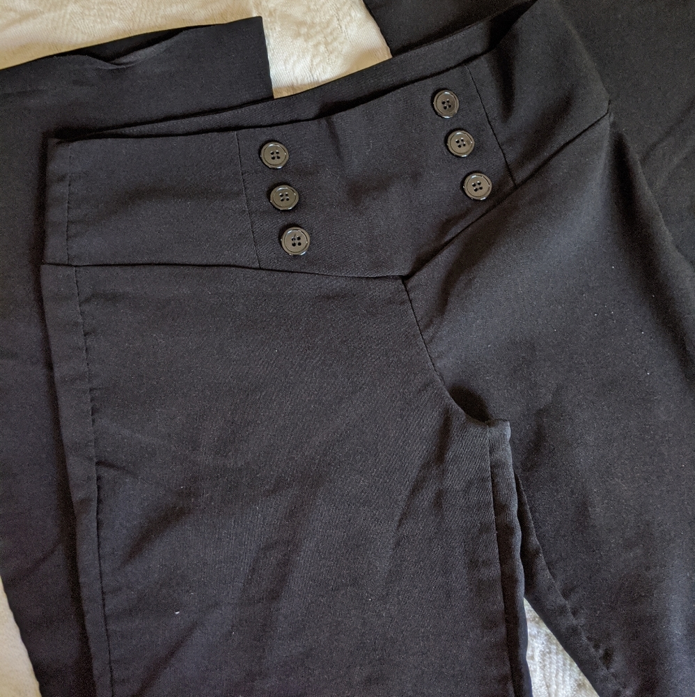 Black slacks